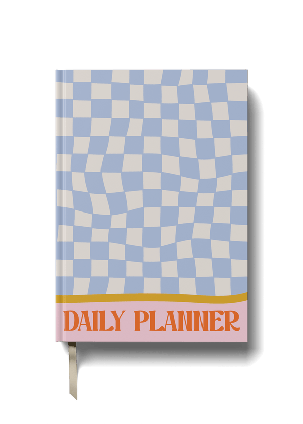 Daily Planner - Blue Mosaic