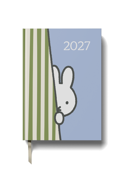 Miffy 2027 A5 Diary - Week-to-View - Peek-a-Boo