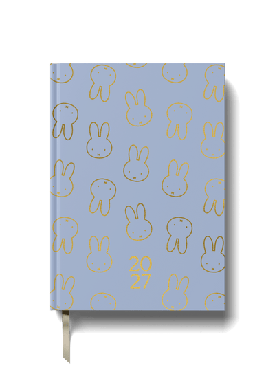 Miffy 2027 A5 Diary - Week-to-View - All Ears - Blue