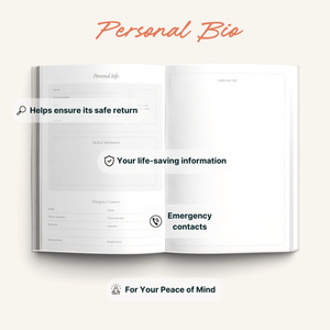 A5 2026 Diary - Week To View - Purple Stripes