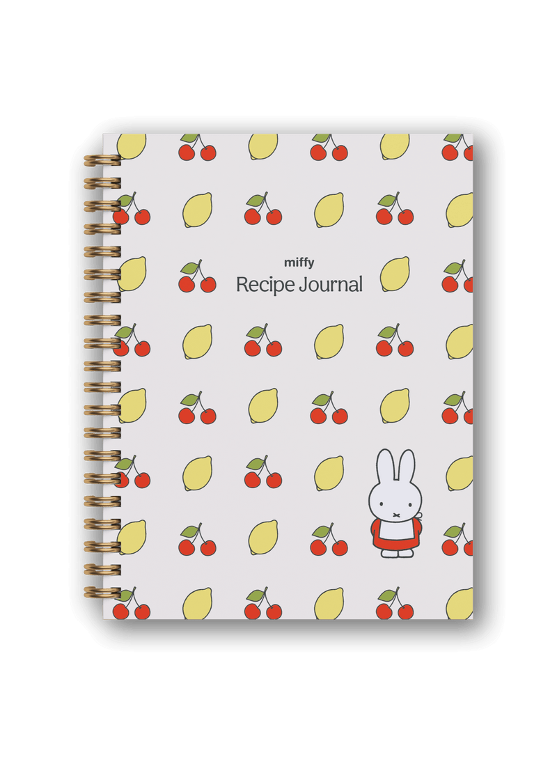 Miffy Recipe Journal - Lemons & Cherries