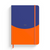 Contrast Navy & Orange A5 Dotted Notebook