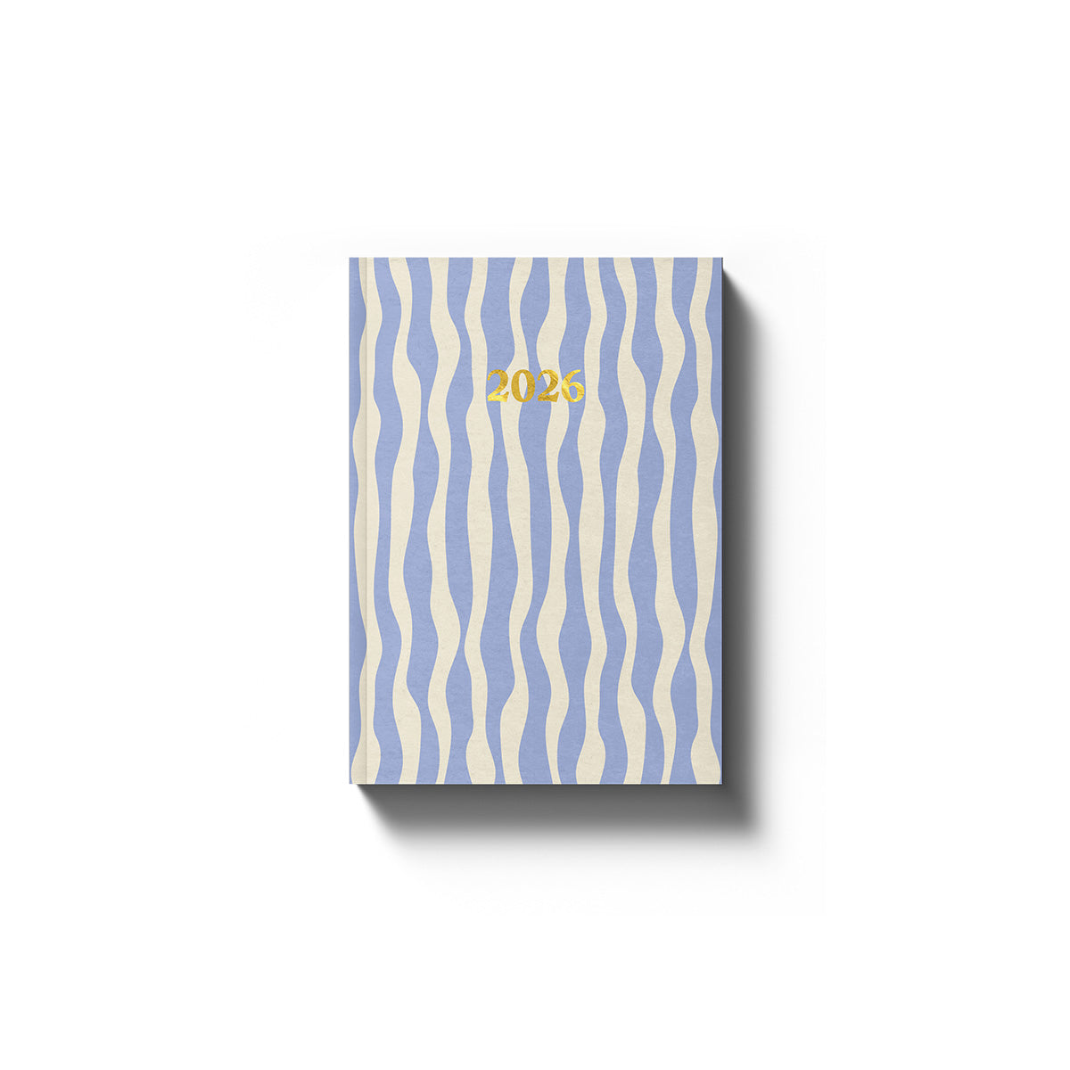 A6 (Pocket) 2026 Diary - Week To View - Blue Stripes
