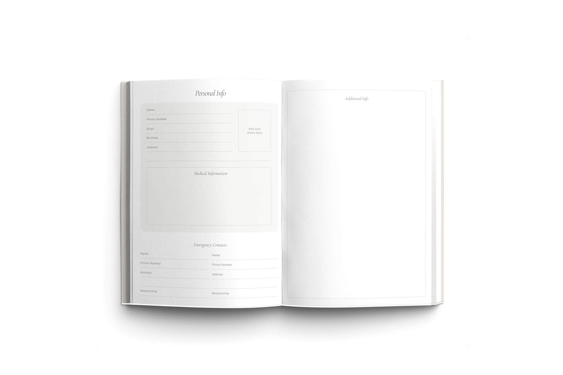 A5 2026 Diary - Week To View - Blue Daisies
