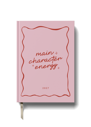 2027 A5 Diary - Week-to-View - Main Character Energy