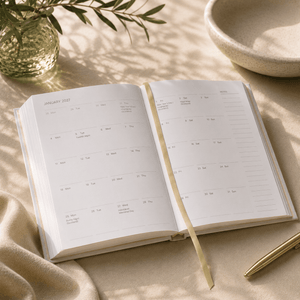 2027 A5 Diary - Week-to-View - Buon Appetito Check