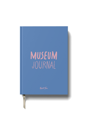 Museum Journal - B6 Hardback - Blue & Pink