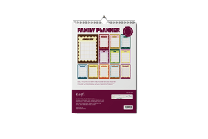 Bold Year A3 2027 Family Planner Calendar