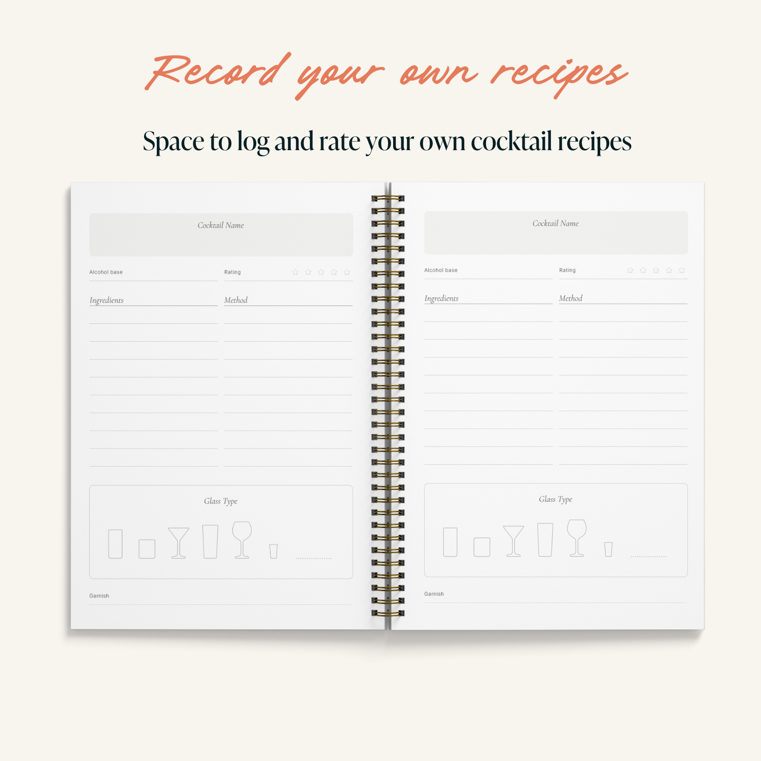 Cocktail Book - Icons