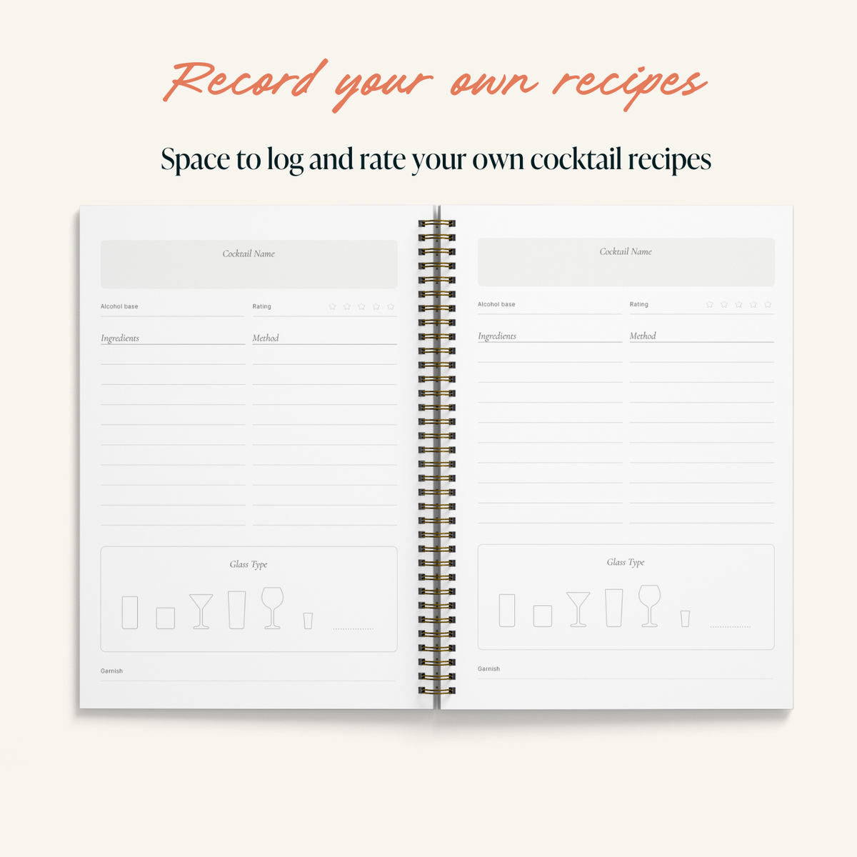 Cocktail Book - Icons