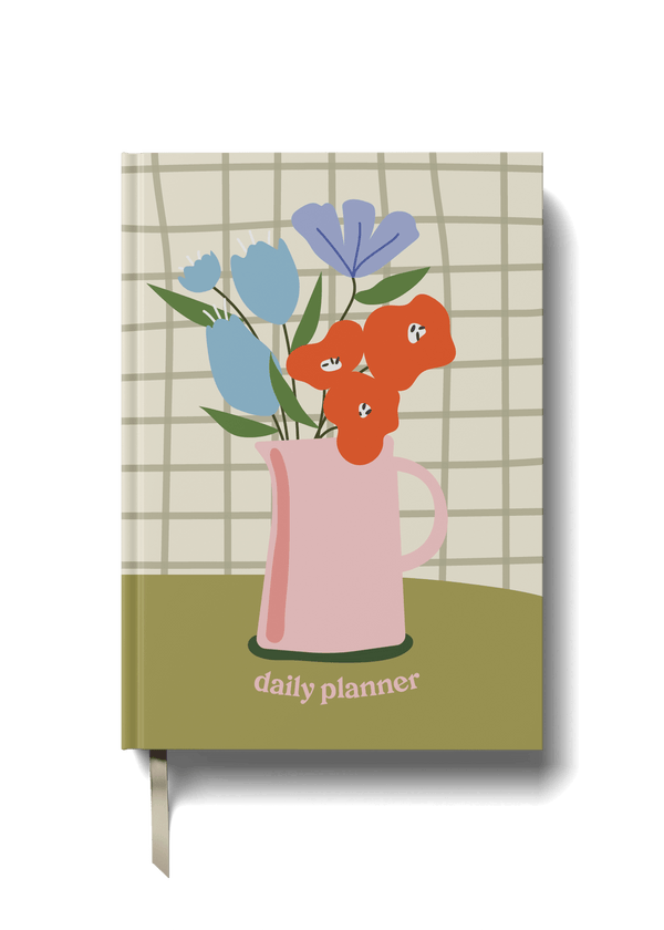 Daily Planner - Floral Vase