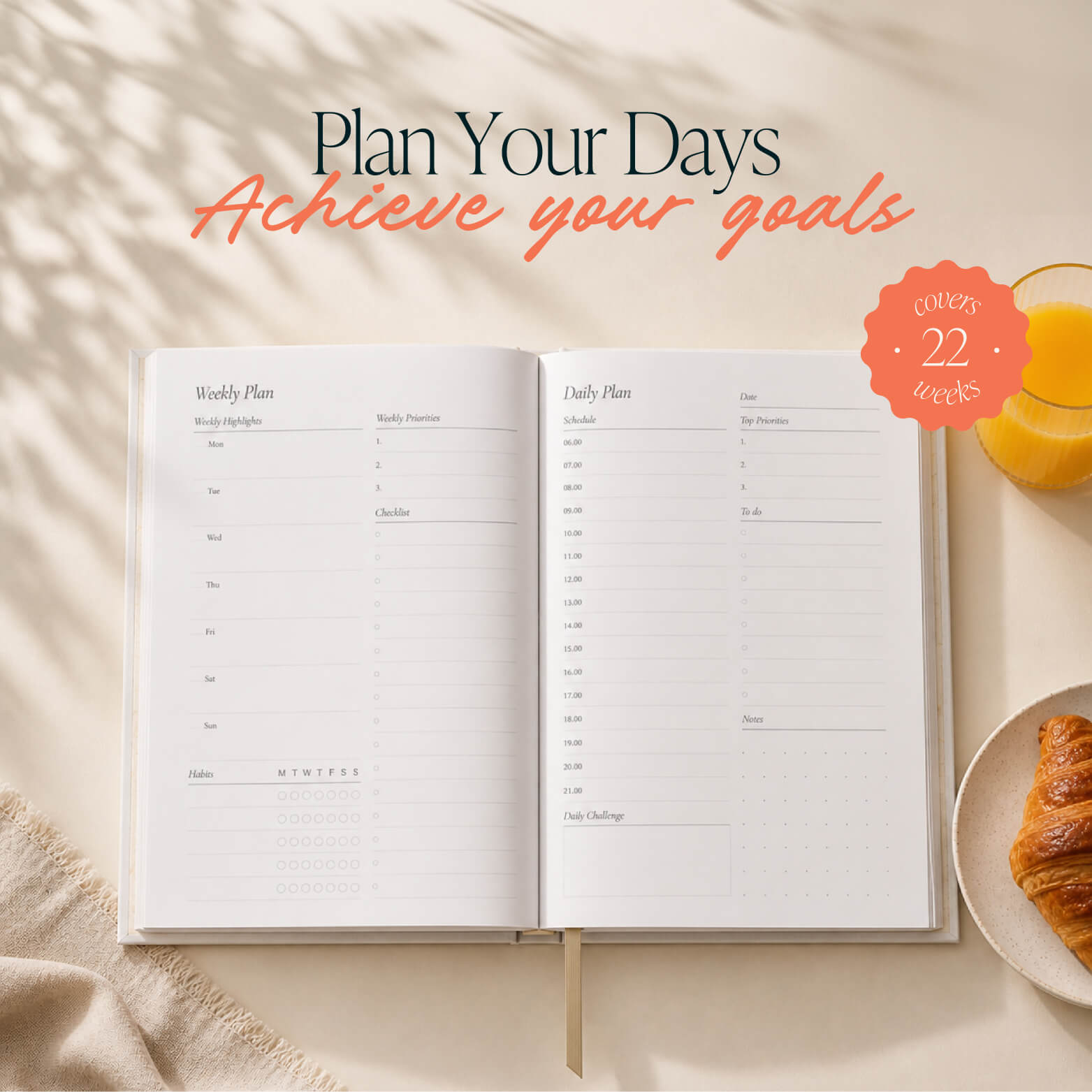 Daily Planner - Deck Chair