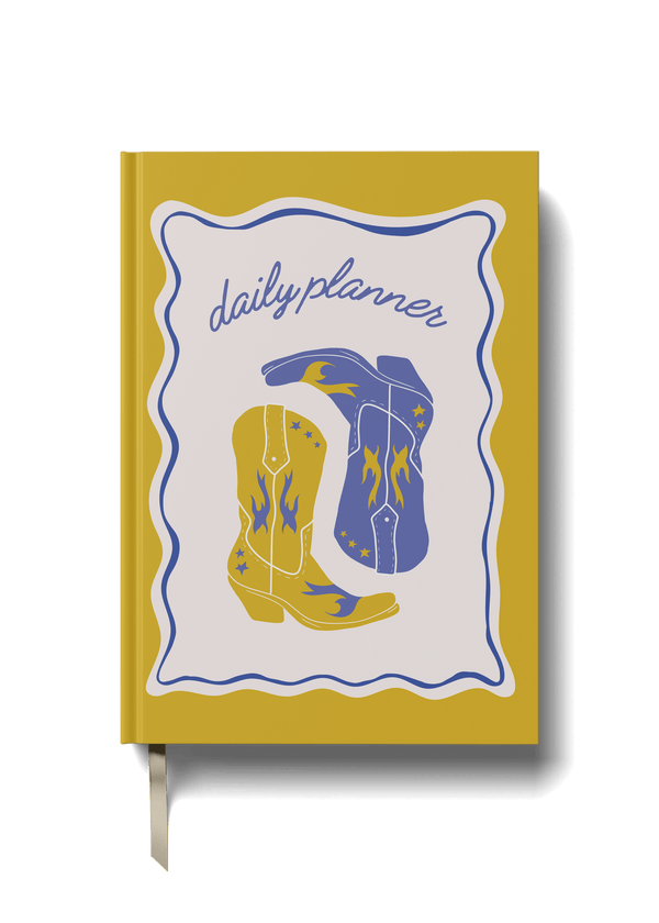 Daily Planner - A5 - Cowboy Boots