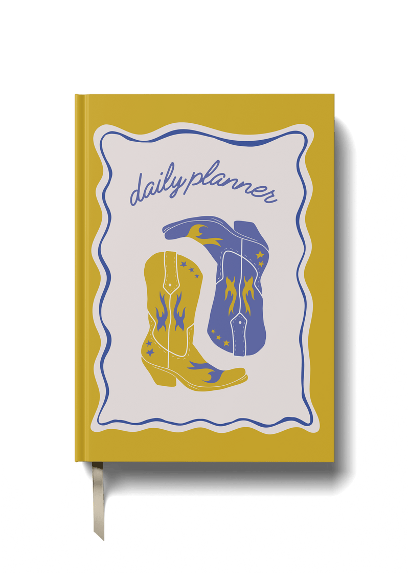 Daily Planner - A5 - Cowboy Boots