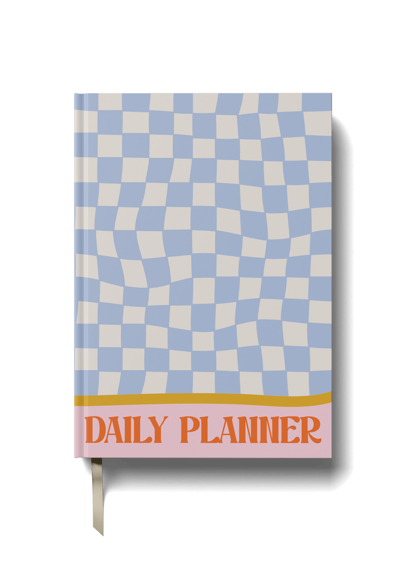 Daily Planner - Blue Mosaic
