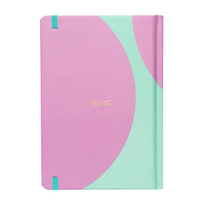 Contrast Lilac & Mint A5 Dotted Notebook