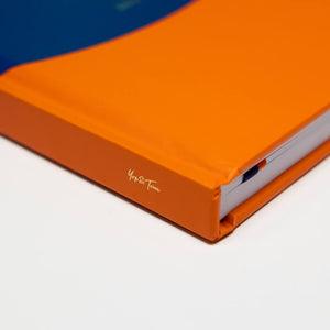 Contrast Navy & Orange A5 Dotted Notebook