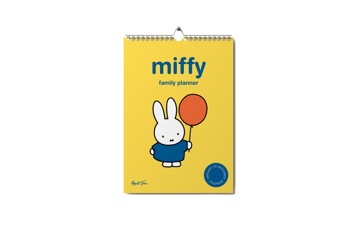 Miffy A3 2027 Family Planner Calendar