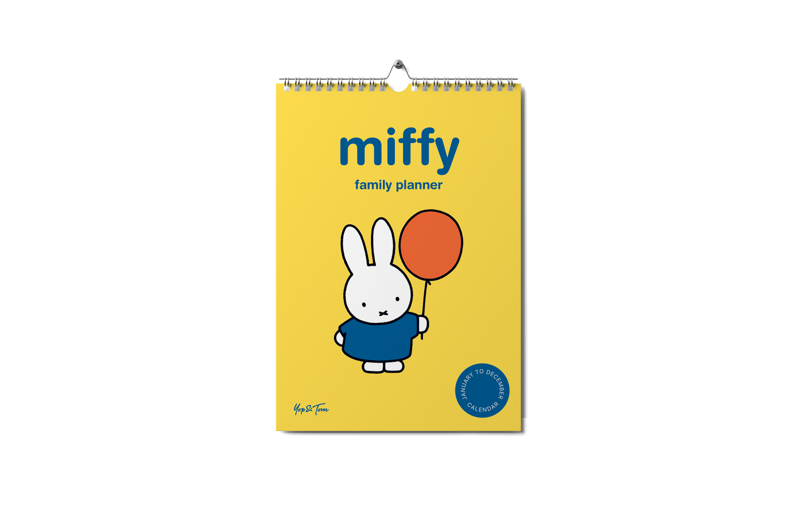 Miffy A3 2027 Family Planner Calendar