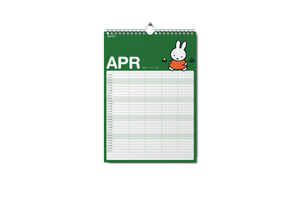 Miffy A3 2027 Family Planner Calendar