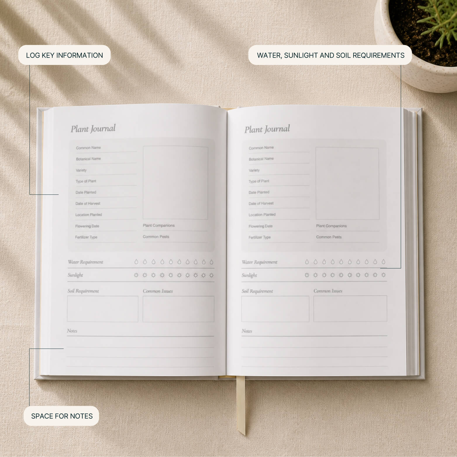 Garden Planner (A5) - Garden Green