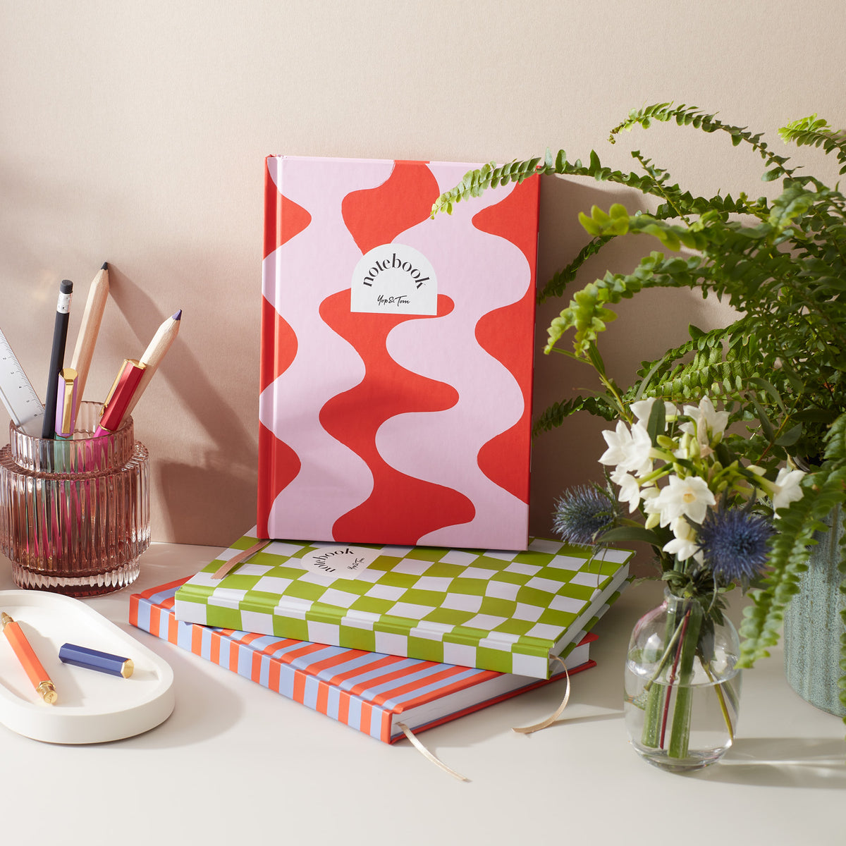 Lined Notebook (A5) - Notes in Motion