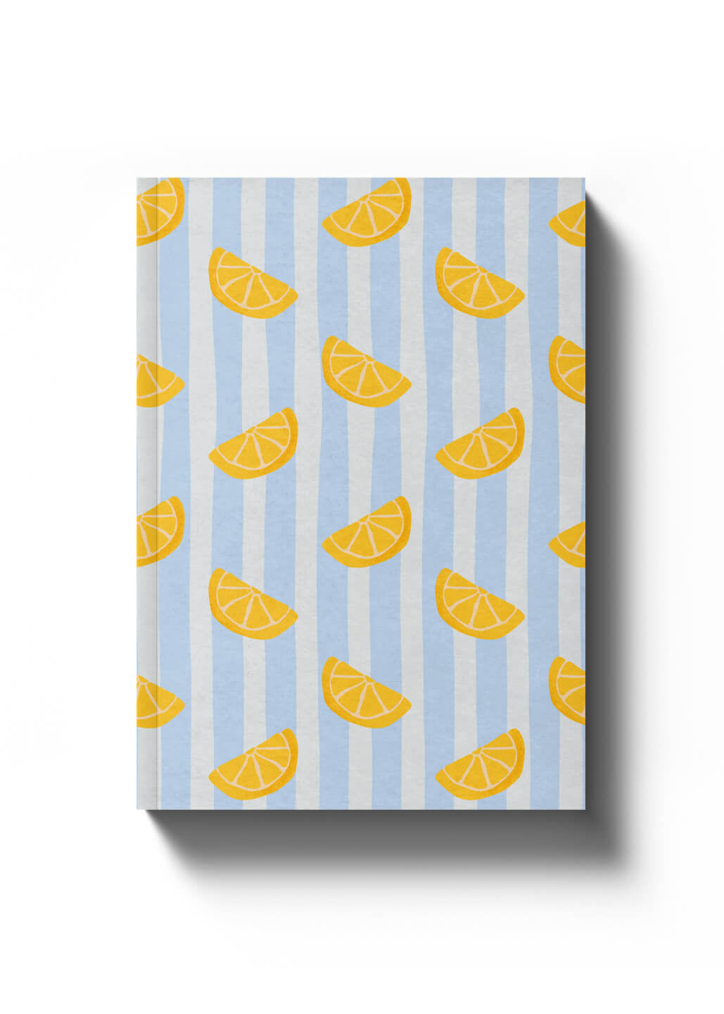 Softcover Lined A5 Notebook - Lemons