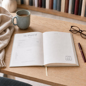 Miffy Reading Journal - Blue Stripes