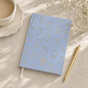 Miffy 2027 A5 Diary - Week-to-View - All Ears - Blue