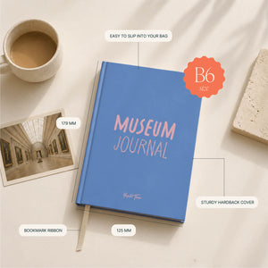 Museum Journal - B6 Hardback - Blue & Pink