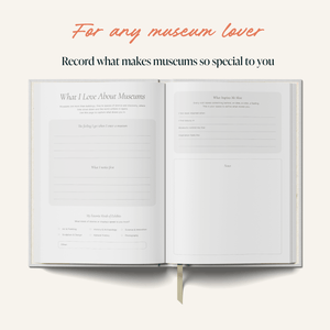 Museum Journal - B6 Hardback - Blue & Pink