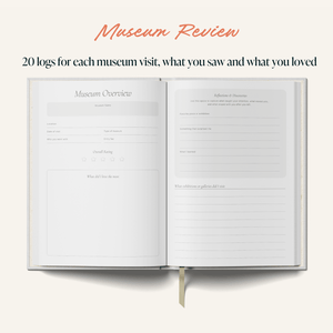 Museum Journal - B6 Hardback - Blue & Pink