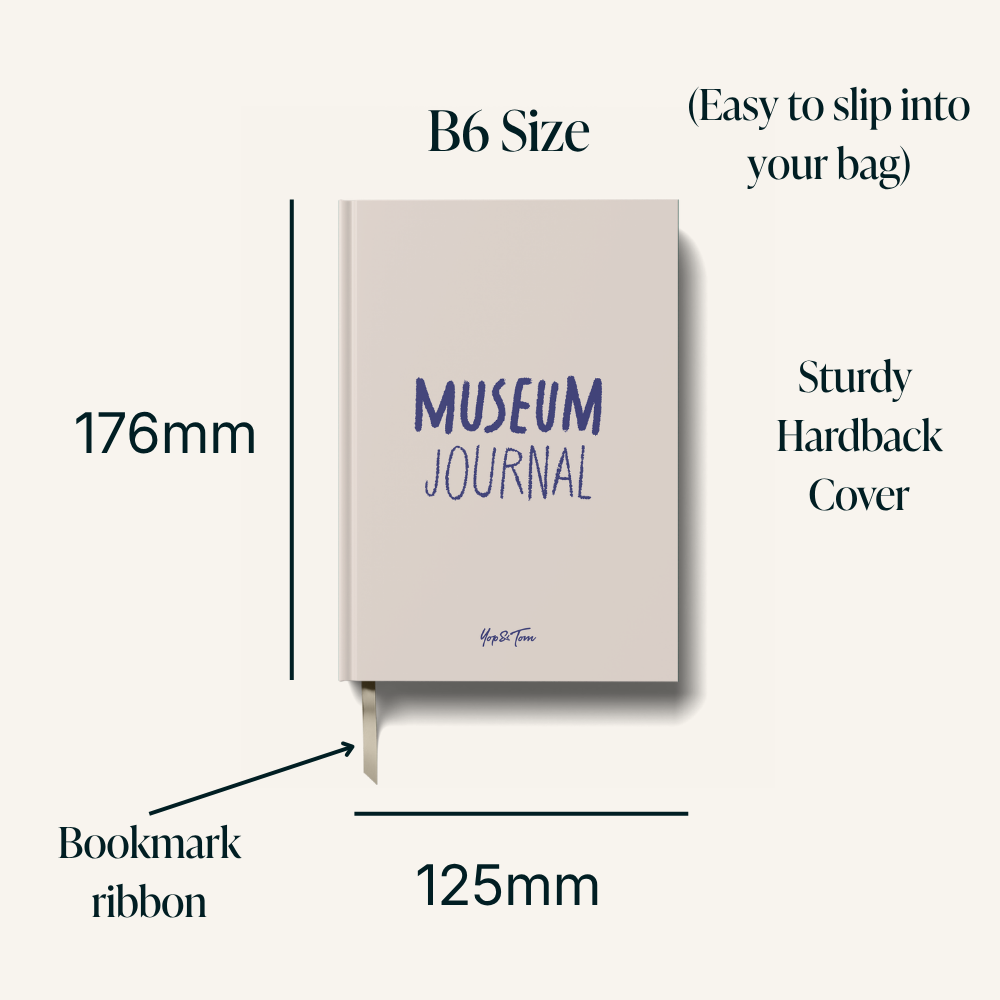 Museum Journal - B6 Hardback - Sand