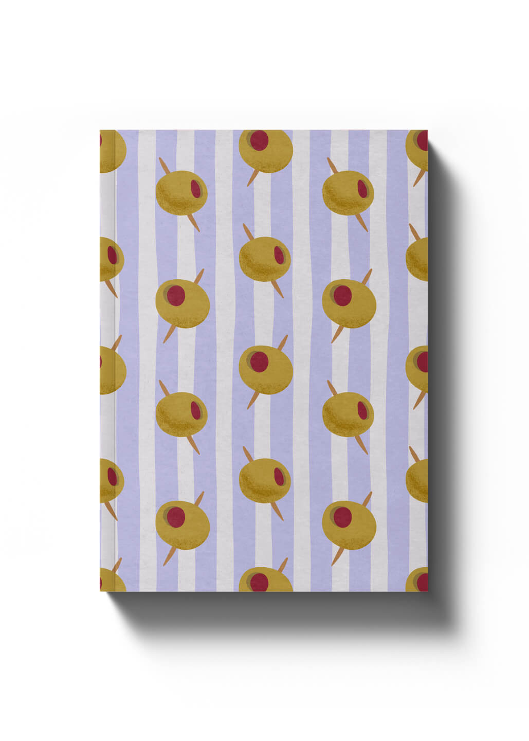 Softcover Lined A5 Notebook - Olives