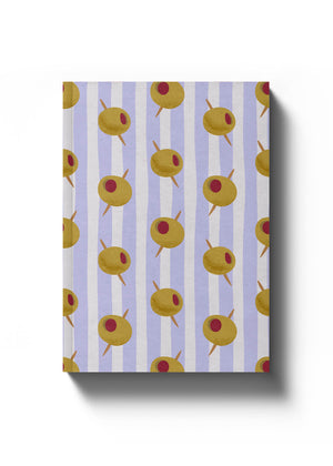 Softcover Lined A5 Notebook - Olives