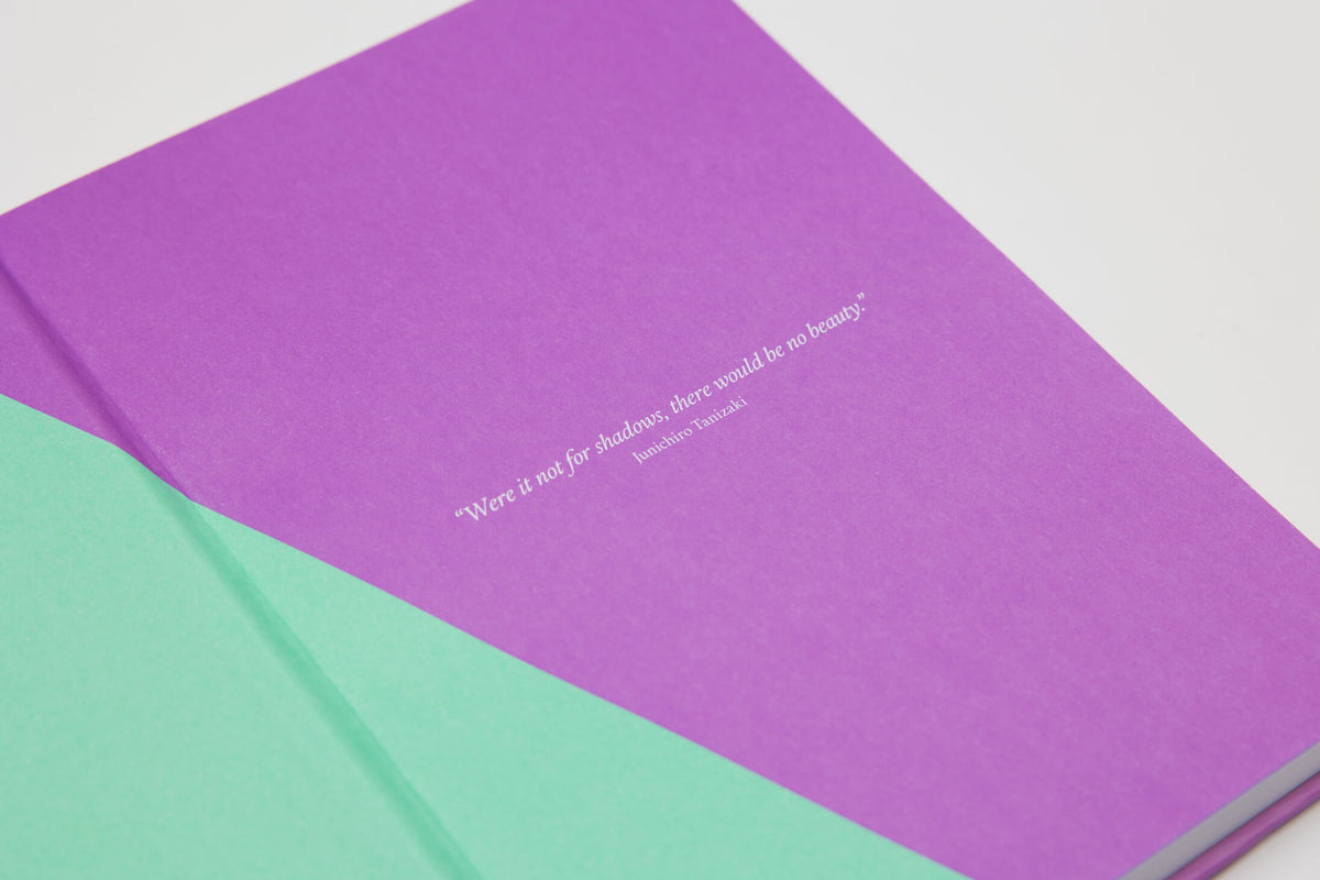 Contrast Lilac & Mint A5 Lined Notebook
