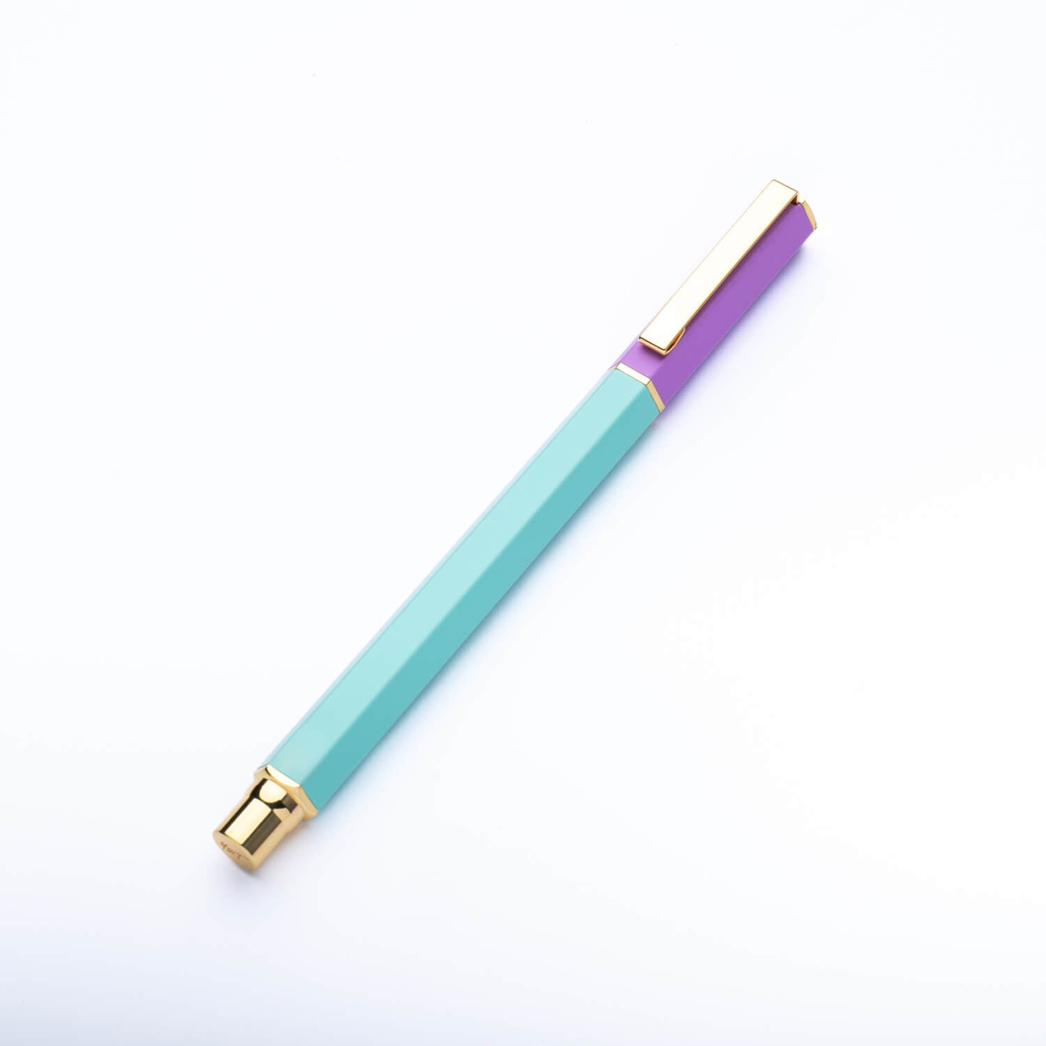 Contrast Ballpoint Pen - Lilac & Mint