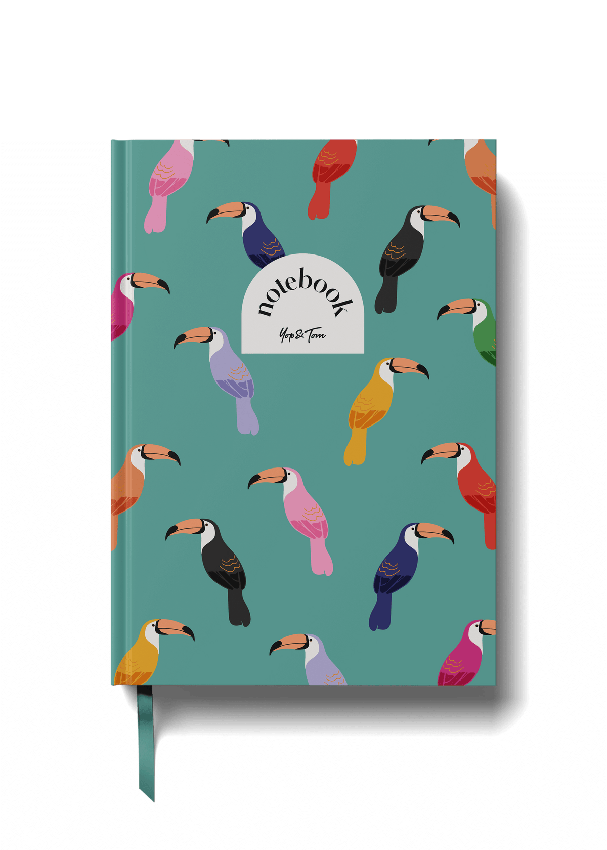 Lined Notebook (A5) - Parade of Toucans