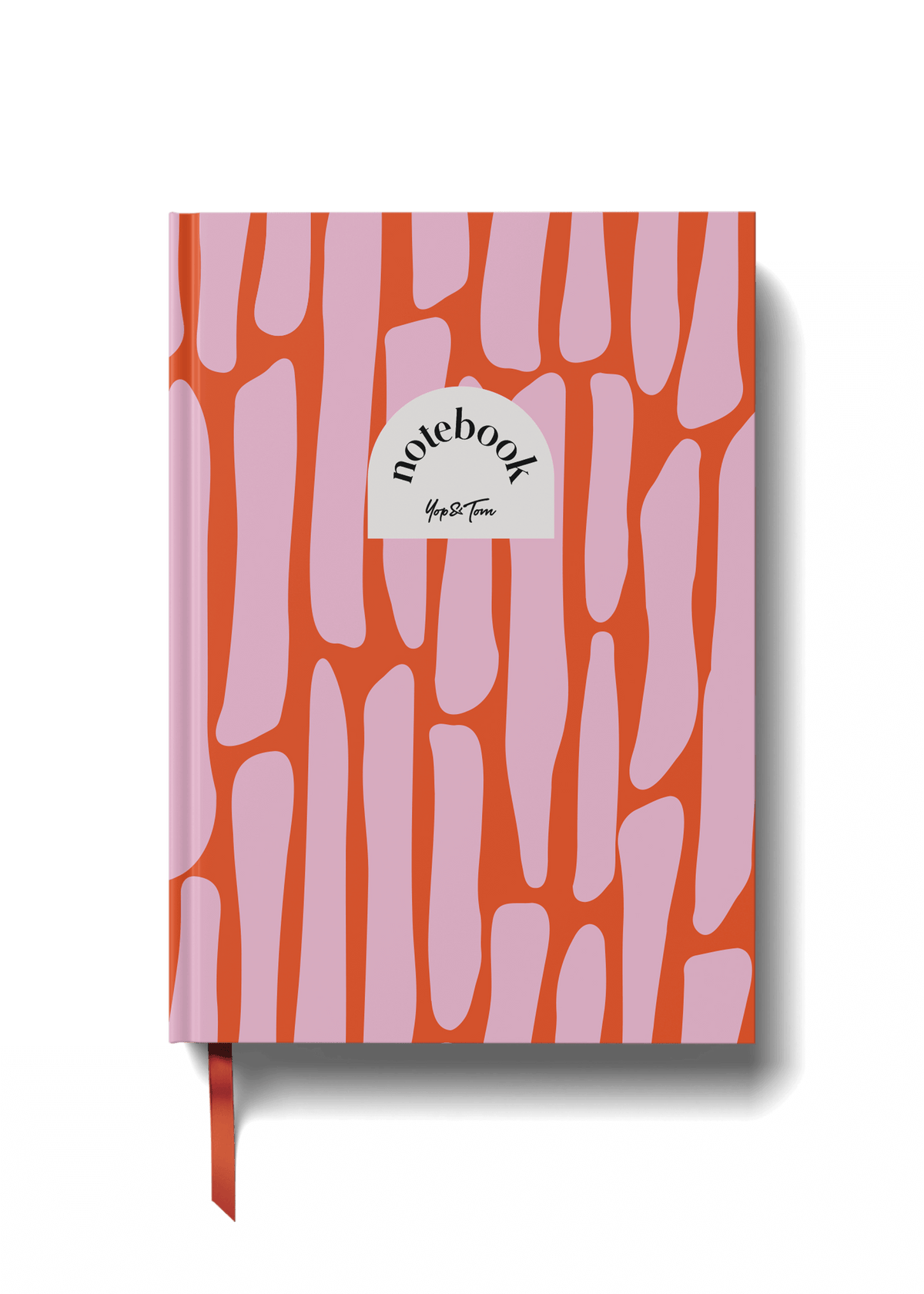 Lined Notebook (A5) - Pink Pebbles