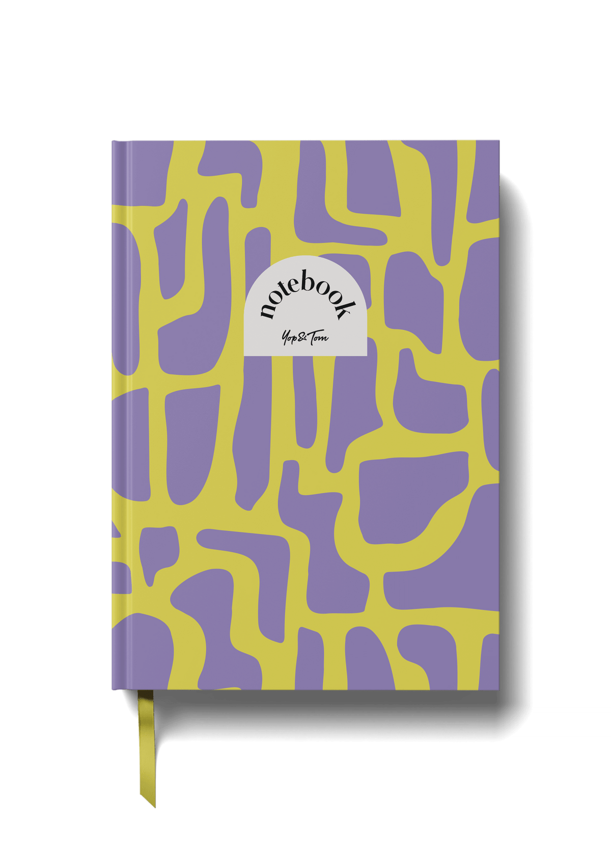 Lined Notebook (A5) - Purple Islands