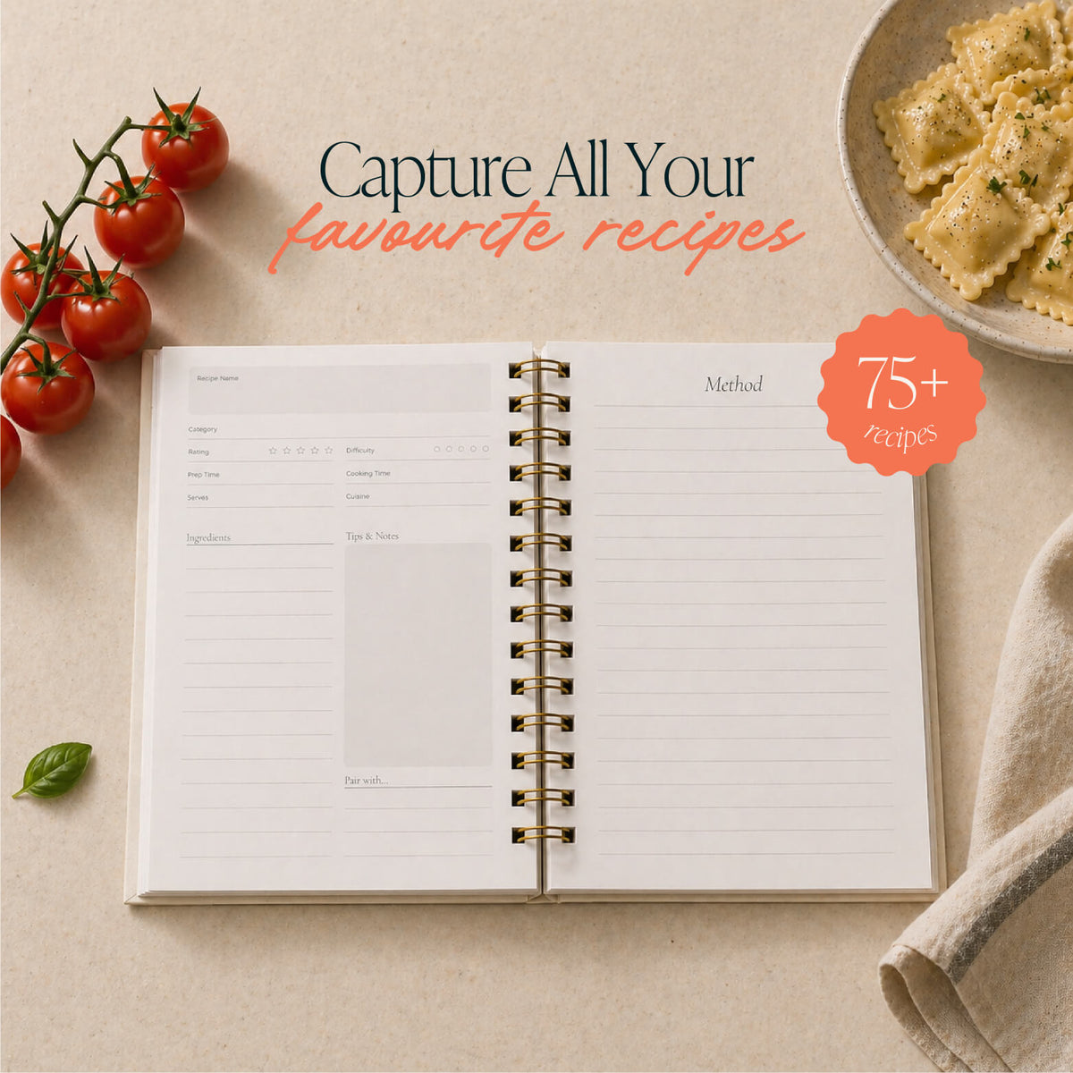 Recipe Journal - Bon Appetit