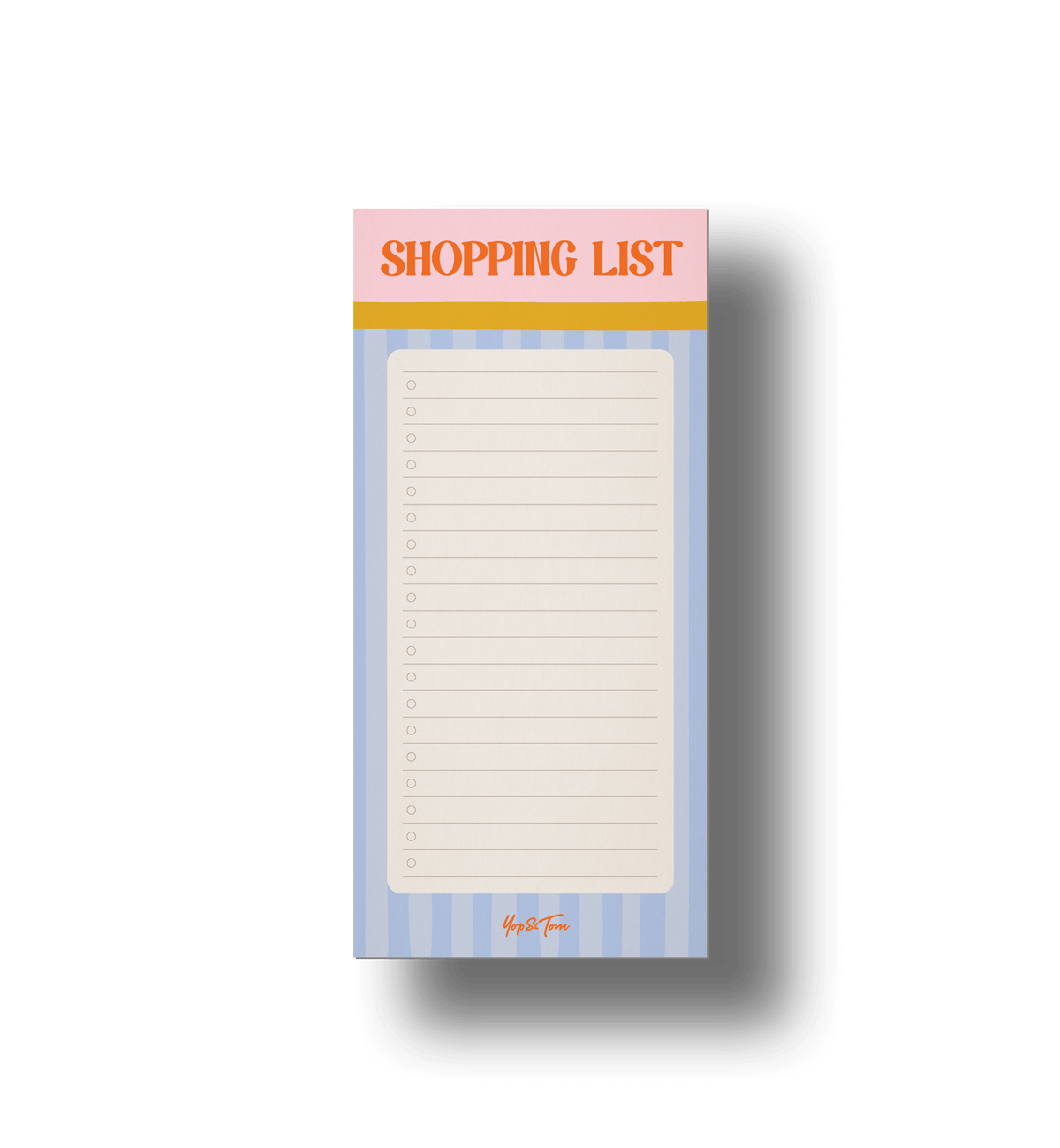 Tear Off (DL) - Shopping List