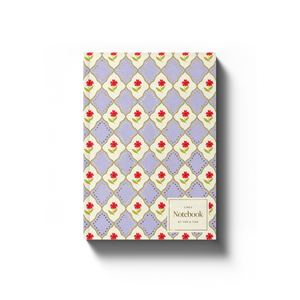 Softcover Lined Notebook - Lilac Flowers