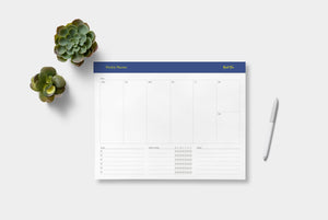 Weekly Planner Tear-Off Pads - A4