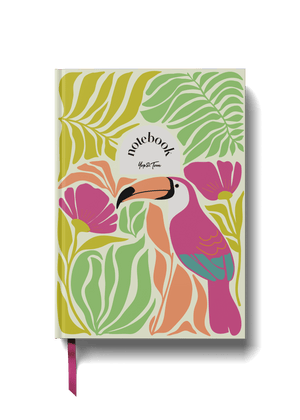 Lined Notebook (A5) - Toucan Tapestry