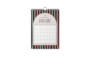 Patterned A3 2027 Wall Calendar