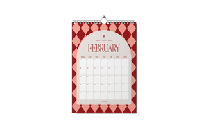 Patterned A3 2027 Wall Calendar