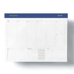 Weekly Planner Tear-Off Pads - A4