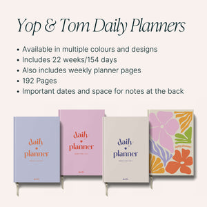 yop and tom daily planners