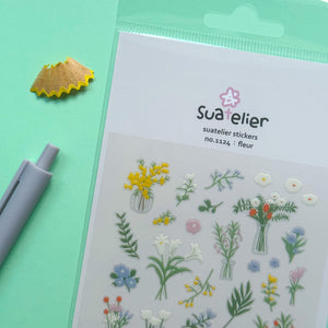 Stickersheet - Flower Theme - by Suatelier